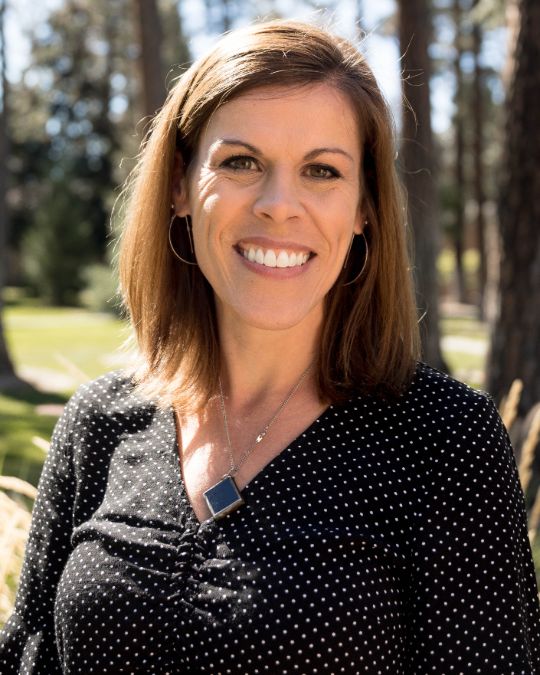 Headshot of Stacy George