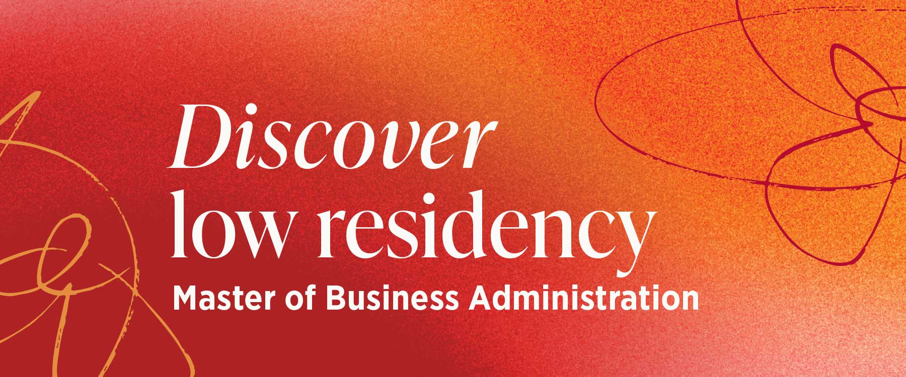 Discover low residency Master of Business Administrations