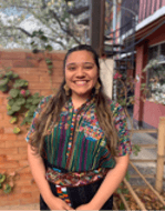 An outdoor photo portrait of Abranna Romero