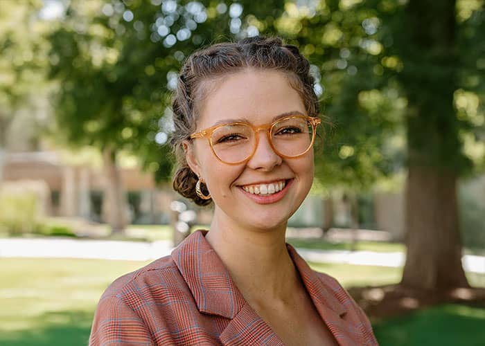 Headshot of Abigail Hopkins.