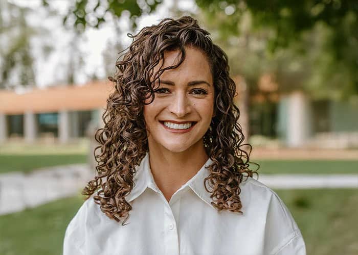 Headshot of Adrienne Hamann.