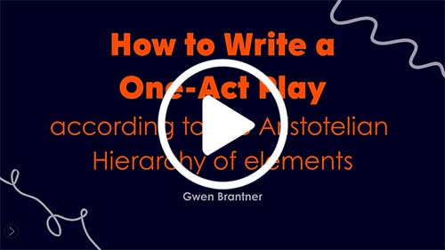 How to write a one-act play